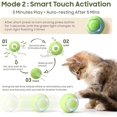 thumbnail image 4 of Interactive cat ball, green self-rolling intelligent indoor cat T, 4 of 5