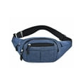 thumbnail image 1 of Sonducket Riñonera para hombre, ajustable, informal, de repuesto, a la moda, portátil, para hombro, cruzado, en el pecho, bolsas deportivas, bolsa de Bolsas de mensajero y de hombro Azul Sonducket AP018585-05, 1 of 6