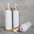 thumbnail image 4 of 500ml Soap Dispenser Empty Refillable Plastic Pump Press Shampoo Dispenser Bottle Makeup Accessories, 4 of 5