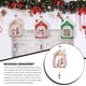 thumbnail image 4 of Moyic Borla colgante de Navidad, decoración navideña, accesorios para festivales, artesanía de madera, accesorio DIY, decoraciones para el hogar, Kits de decoración para fiestas Anciano Moyic HA070250-01B, 4 of 6