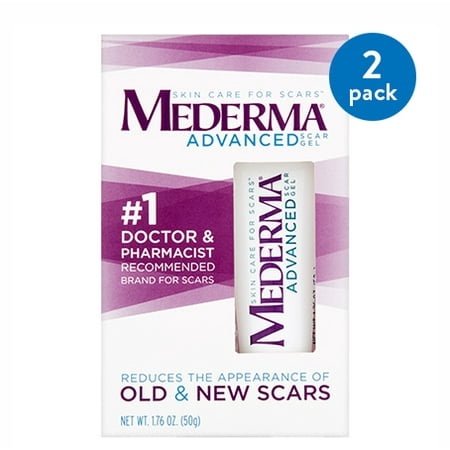 (2 Pack) Mederma Soothing Formula Scar Treatment, 0.70 (Best Rated Scar Cream)