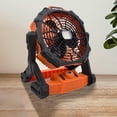 thumbnail image 3 of Ventilador portátil de Camping Zulema con lámpara LED y batería recargable 15000 mAh 27x21,3x35,8 cm, 3 of 8