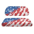 thumbnail image 2 of Pzuqiu American Flag Grunge 2-Piece Golf Cart Seat Covers - Breathable Washable Universal Fit for Most 2-Seater Golf Carts, 2 of 10