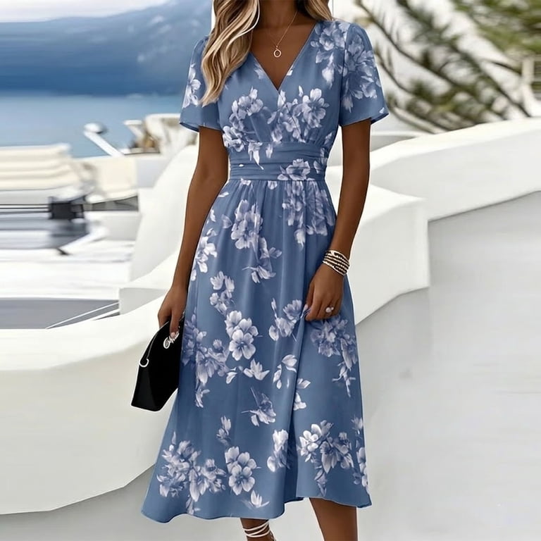 blue and white prom dress Sherri Hill Floral Print Lace-up 57223 Ivory/Fuchsia / 0 The type suitable lengthy gown photo Size:52 X-Long Barefoot Beach Knit Sea