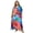 5-Red Blue, variant on House Dresses for Older Women Plus Szie Caftan Loungewear Lightweight Resort Outfits Boho Print Turkish Kaftan Loungewear Beach Maxi Dress Batwing Sleeve Soft Night Gown