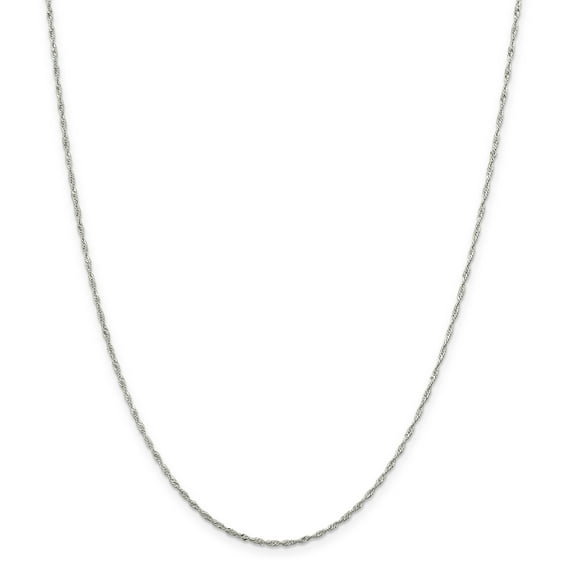 Beautiful Sterling Silver 1.40mm Singapore Chain
