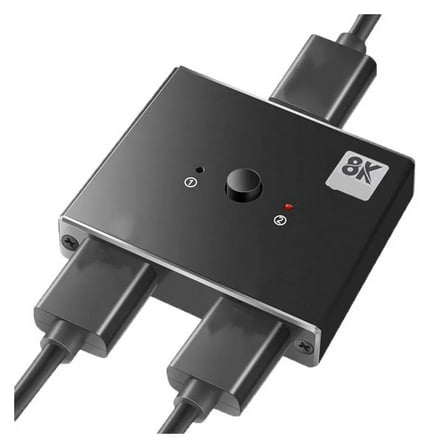8K HDMI-Compatible Switch Bi-Direction Splitter 2 in 1 out Converter for TV Box 4K HDMI Switcher ,High Image Resolution