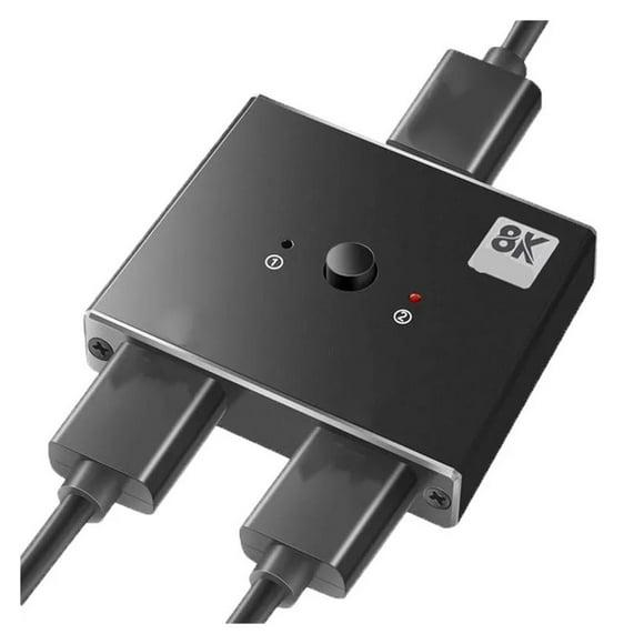 8K HDMI-Compatible Switch Bi-Direction Splitter 2 in 1 out Converter for TV Box 4K HDMI Switcher
