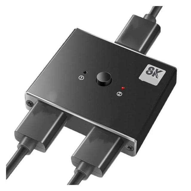 8K HDMI-Compatible Switch Bi-Direction Splitter 2 in 1 out Converter for TV Box 4K HDMI Switcher