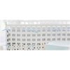 My Baby Sam Chevron Aqua/gray Crib Bumpe