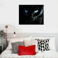 thumbnail image 4 of Nawypu Bombay Cat Poster Canvas Prints Wall Art For Home Office Decorations With Framed, 4 of 4