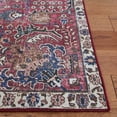 thumbnail image 4 of SAFAVIEH Tucson Julia Oriental Machine Washable Runner Rug, Red/Beige, 2'6" x 10', 4 of 12