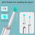 thumbnail image 4 of LNGOOR  Ear Wax Removal with Camera  1296P HD Wireless Earwax Remover Tool with 6 LED Lights and 8 Ear Pick Kit  Ear Cleaner for iOS & Android (Black), 4 of 7