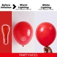 thumbnail image 3 of Kit de arco de globos rojos PartyWoo de 152 piezas, 18-5 pulgadas, 3 of 9