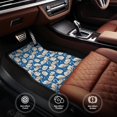thumbnail image 6 of Pofeuu Swan Birds Print Car Foot Mat Set of 4 Pieces - All-Weather Full Set Floor Mats for Cars Trucks SUVs, 6 of 7