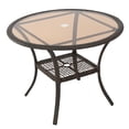 thumbnail image 6 of Carol 5 Piece Outdoor Dining Set, Multibrown, Beige, 6 of 6