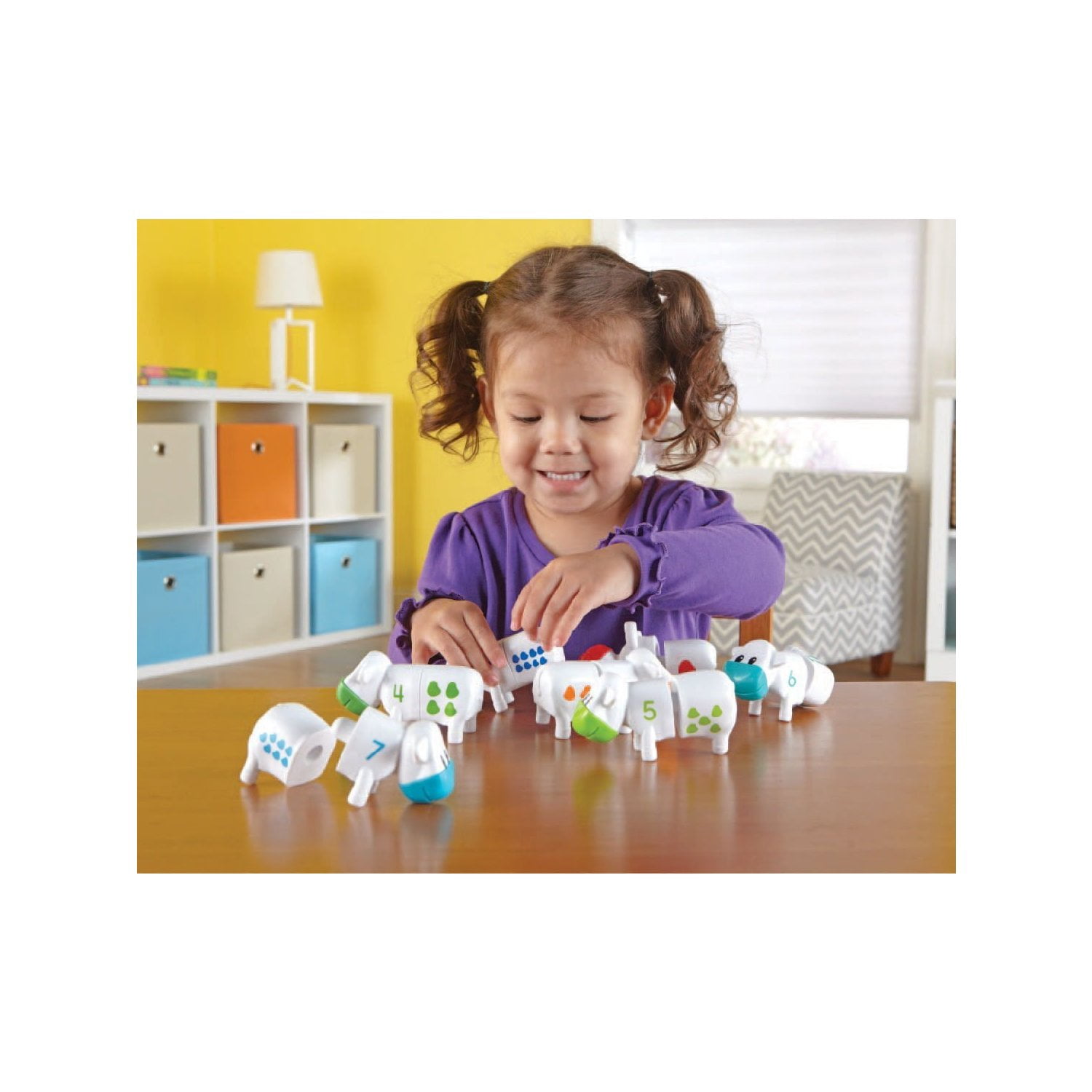 Learning Resources Snap-n-Learn Counting Cows, Number Recognition, Ages 18 Months +