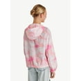 thumbnail image 2 of Justice Girls Pink Windbreaker, Sizes XS-XL, 2 of 6