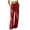 Wine, variant on Levmjia Women's Cargo Pants High Waisted Wide Leg Pants with Pockets Casual Drawstring Loose Fit Trousers for Women Outdoor Hiking Daily Wear