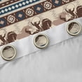 thumbnail image 4 of Homewish Boys Western Cowboy Curtains Pack of 2 (42x84 Each),Tribal Aztec Curtains Blackout,Rustic Farmhouse Bedroom Curtains,Microfiber Bedroom Decor, 4 of 6