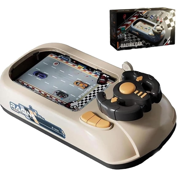 New Upgraded Car Racing Adventure with Steering Wheel, Educational Table Simulate Car Racing Adventure Game, Musical Driving Simulation Steering Wheel Game, Interactive Simulation Driving