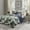 Green + Navy, variant on Queen Size Bed In A Bag, Full/Queen Crushed Velvet Sherpa Reversible Comforter Set, Grey Cotton Bedding Set,Polyester Bed Sheet Set, Household Supplies & Décor Bedding Bedding Sets