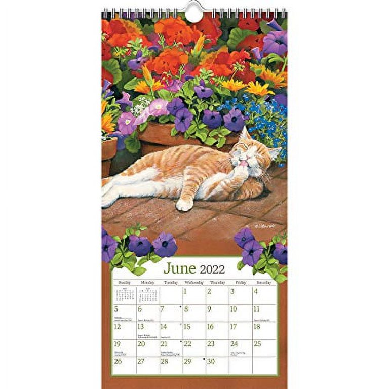 Lang Cats in The Country 2022 Vertical Wall Calendar (22991079115) -  Walmart.com