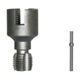 thumbnail image 1 of Integrated Pipe Thread Cutting Tool, Internal & External Pipe Threader Kit, 1/2-3/4 Inch Electric Drill Compatible PVC Plumbing Repair Tool with Hexagonal Shank, 1 of 8