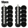 thumbnail image 1 of Adjustable height foot, plastic base, 10 Pack Screw in, 1 of 10