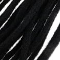 thumbnail image 3 of HILABEE 20Pcs Heat Resistant Synthetic Braiding Hair Dreadlocks Extension Braid Black, 3 of 6