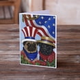 thumbnail image 2 of Pug USA Greeting Cards and Envelopes Pack of 8, 2 of 2