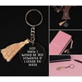 thumbnail image 4 of Inkdotpot Acrylic Key Holder Novelty Humor Engraved Key Chain Housewarming Gift, 4 of 5