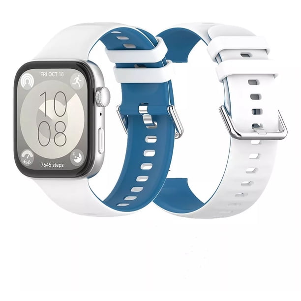 1 Correas Silicón Sport Transpirable Para Huawei Watch Fit 3