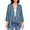 Navy, variant on ShiShine Women's 3/4 Sleeves Lightweight Open Front Cardigan Draped Ruffles Shawls and Wraps Shrugs Jacket