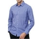 thumbnail image 1 of pstuiky hombres de manga larga, Camisa informal y moderna de manga larga con solapa y botones en color liso para hombre camisetas de hombre xxxl, 1 of 4