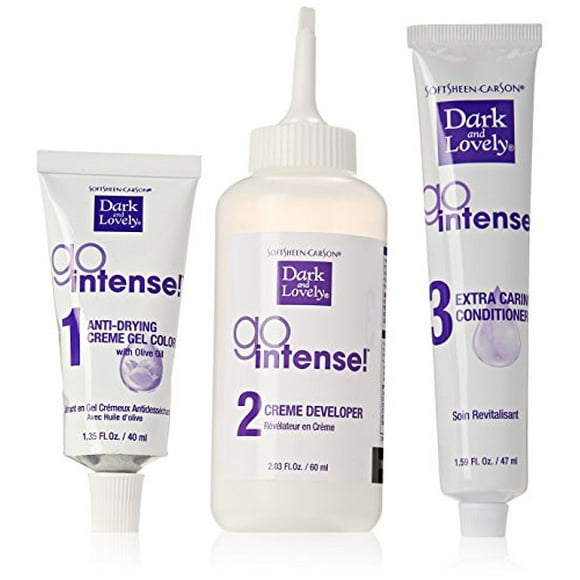 SoftSheen-Carson Dark and Lovely Go Intense Ultra Vibrant Color, Passion Plum 68 (Packaging May Vary)