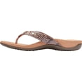 thumbnail image 3 of Women's Vionic Lucia Thong Sandal Camelia Snake Skin Synthetic 9.5 M, 3 of 5