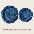 thumbnail image 5 of Plush Round Pet Bed, Soft Foldable Drawstring Adjustable Pet Cushion Bed, Non‑Slip Warm Sleeping Nest for Small Dogs Cats, Cozy Indoor Pet Sleeping Mat for Rest and Sleep, 5 of 7