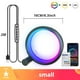 thumbnail image 1 of Luz Nocturna LED inteligente RGB, lámpara de escritorio de Ambiente, Control por aplicación Bluetooth, adecuada para sala de juegos, dormitorio, decoración de cabecera, 1 of 4