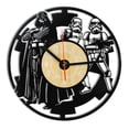 thumbnail image 1 of Reloj de pared con disco de vinilo de Daths Vaders Stormtroopers, 30 cm, 1 of 2
