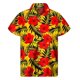 thumbnail image 3 of Camisa hawaiana con estampado 3D de plantas tropicales para hombre, camisas con botones para playa, camisetas de manga corta de verano, blusas de calle con solapa, blusa Aloha, 3 of 5