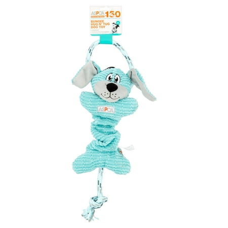 Black Dog Soft Toy - ASPCA Bungee Hug N' Tug Dog Toy