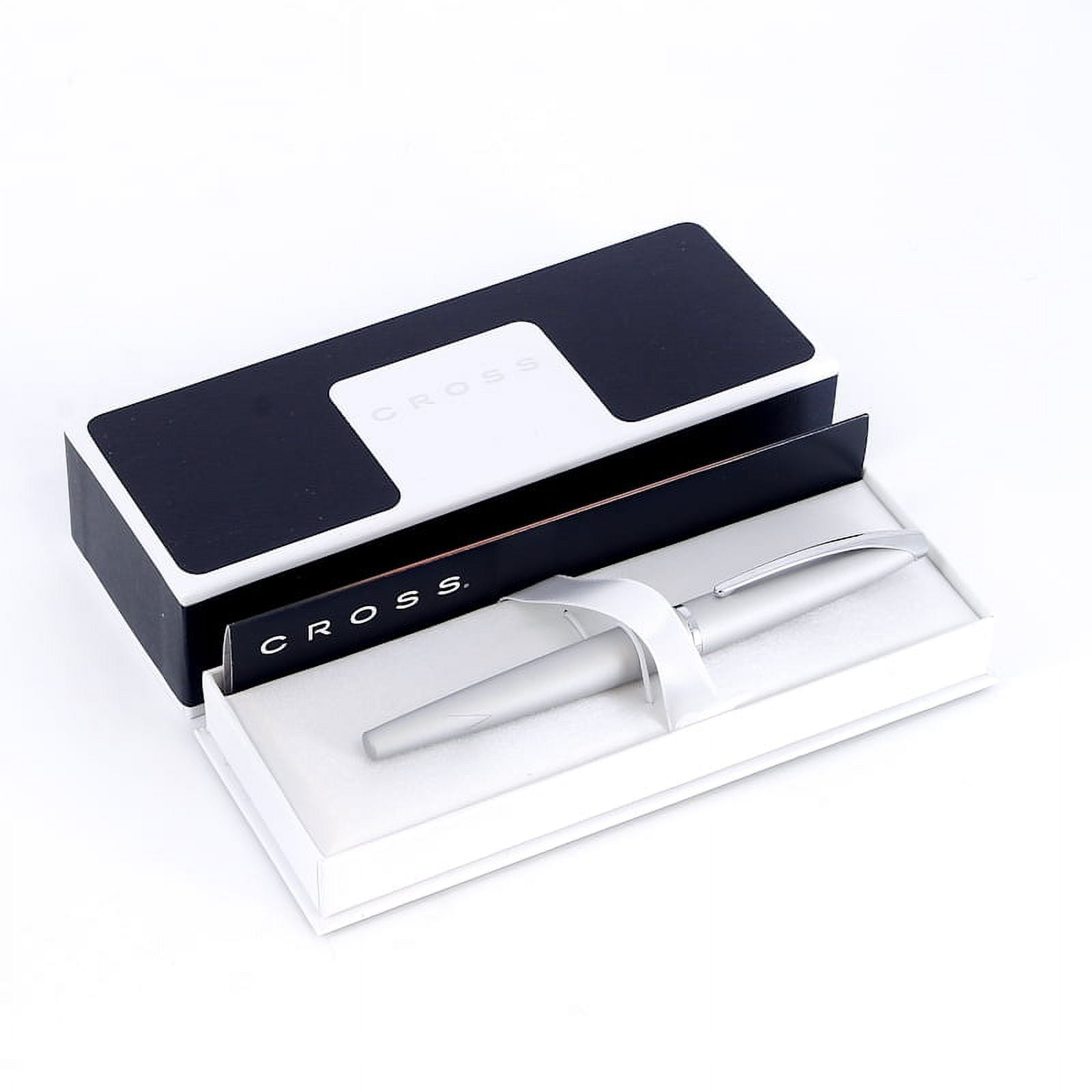 Cross ATX Matte Chrome Fountain Pen - Medium