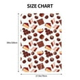 thumbnail image 2 of Car Seat Cover Baby, Chocolate Print No.J93 Baby Car Seat Cover for Baby Boys Girls Newborn , Infant Car Seat Canopy Cover Nursing Breastfeeding Cover Warm Blanket, 2 of 7