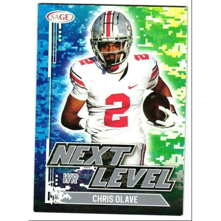 NFL 2022 Next Level Chris Olave Silver Trading Card #69 (Rookie Card) (Sage Collectibles)