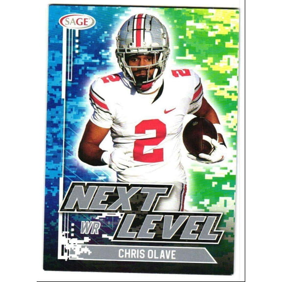 NFL 2022 Next Level Chris Olave Silver Trading Card #69 (Rookie Card) (Sage Collectibles)