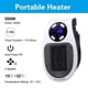 thumbnail image 5 of Handy Heater with Remote Socket Heater with 2 Adjustable Speed and Timer Portable Plug-in Electric Heater, White, 5 of 5