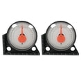 thumbnail image 1 of 2Pcs High Precision Pointer Type Inclinometer Inclination Box Goniometer Angle Meter for Brick Layer Tile Fixing, 1 of 8