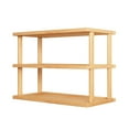 thumbnail image 3 of Usloyux Under $5 2 Tier Wooden Storage Rack, Desktop Organizer Shelf for Cups Books, Office Supplies Kitchen Countertop Display Stand, Compact & Sturdy, 3 of 9