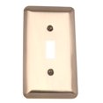 thumbnail image 1 of Placa de pared Amerelle 154T Devon Steel con 1 palanca, latón cepillado, 1 of 5